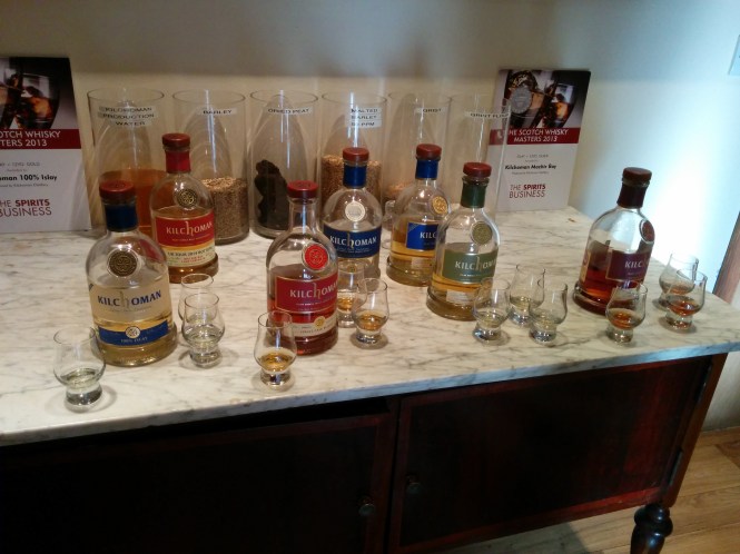 From left: 100% Islay, Single Cask Release, Original Cask Strength & Port Cask Matured.