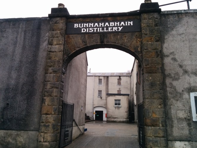 The entrance to the distillery.