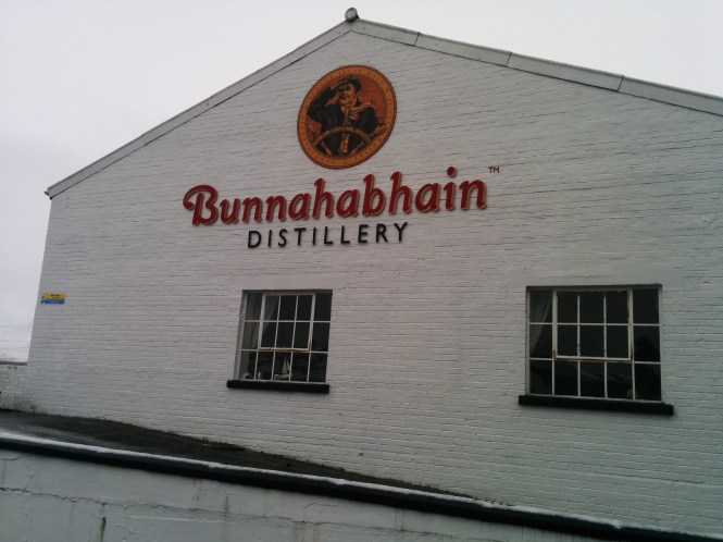 The distillery administration building which also houses the tasting room.