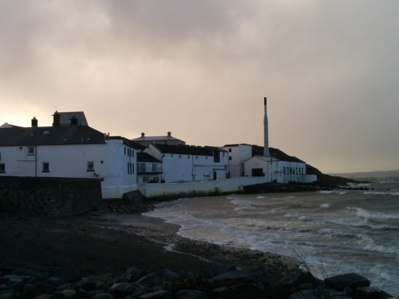 Bowmore distillery.
