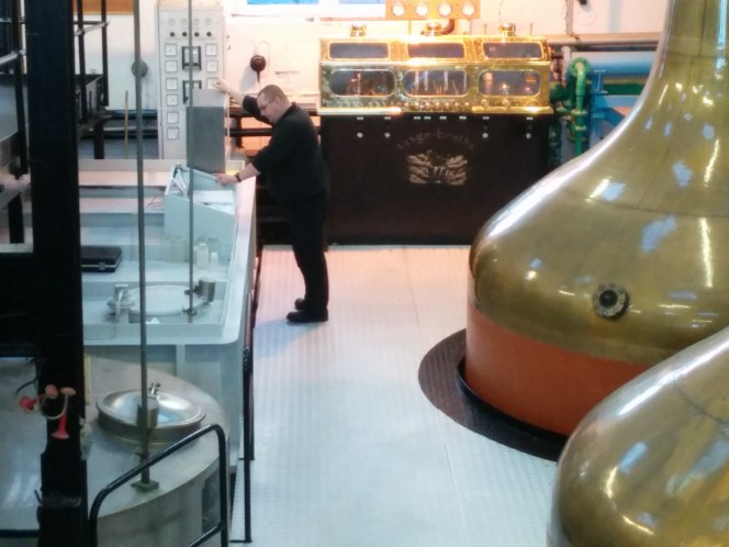 The spirit stills at Bowmore.