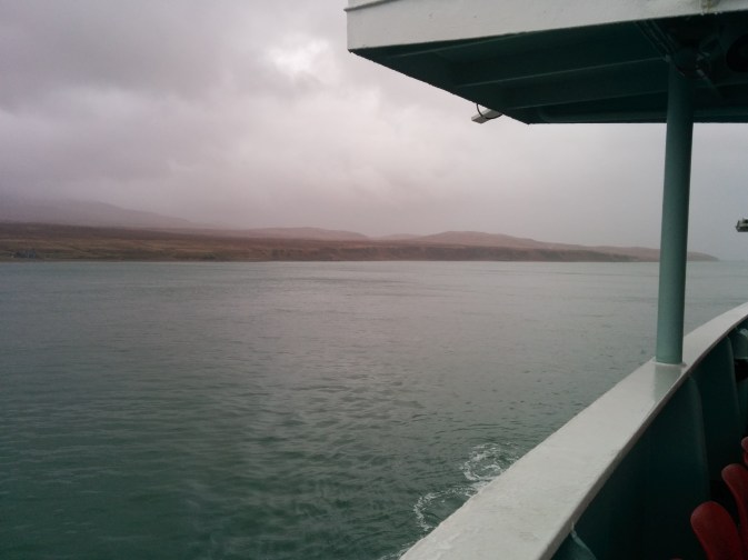 We did catch a glimpse of Jura on the way to Islay though!