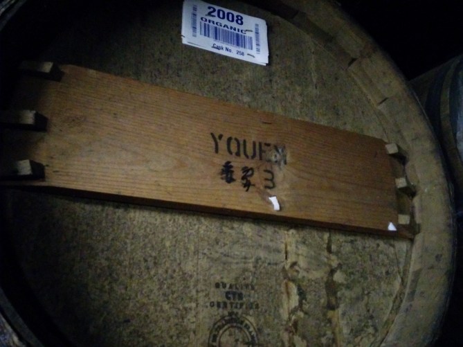 And of course, Chateau d'Yquem.