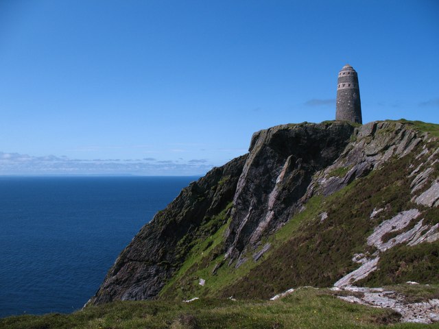 The American monument on the Mull of Oa.
